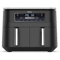 Nutri Ninja Foodi Dual Zone Hot Air Fryer AF300EU - Powerful 2400 Watts, Perfect Crisping & Versatile Cooking!
